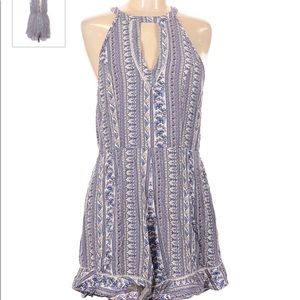 American Eagle Floral Romper